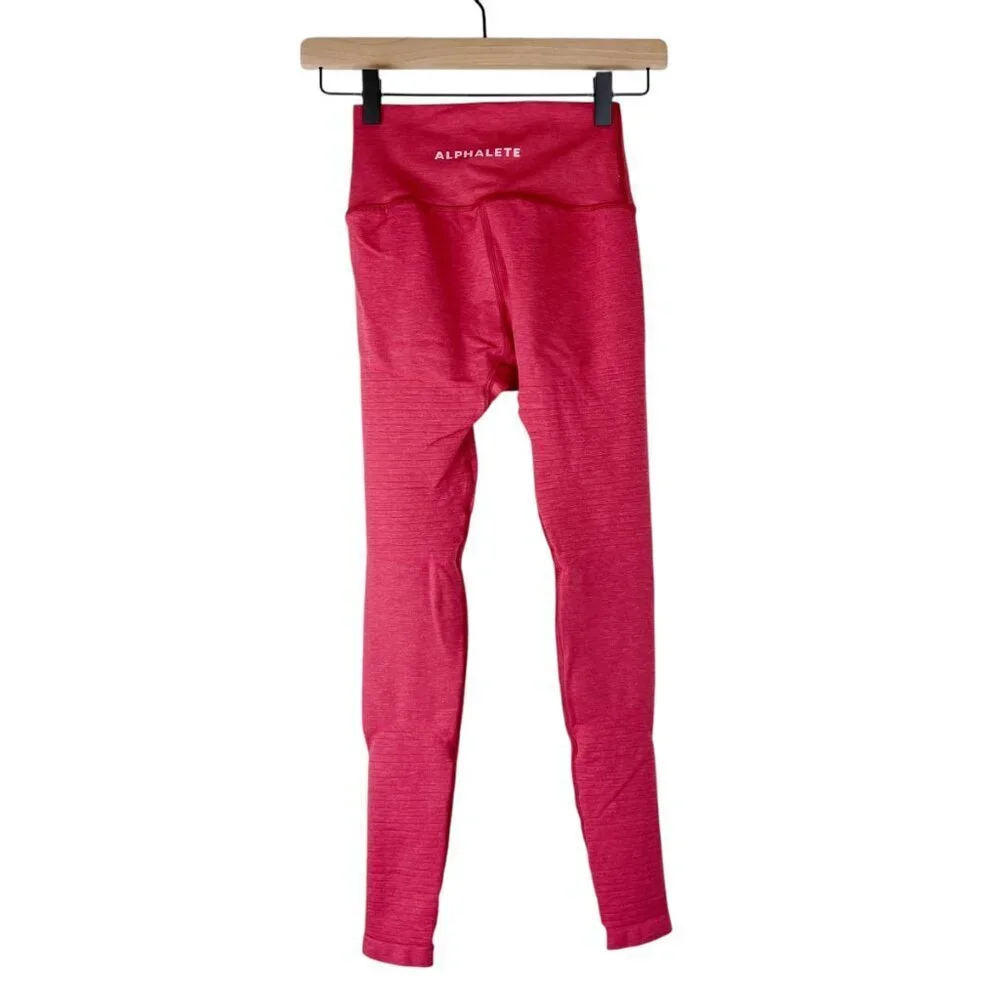 Alphalete Cherry Ice OG Revival Seamless Compression Leggings